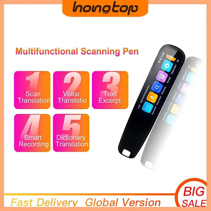 Real Time Smart Voice Scan Translator Pen 121 Languages